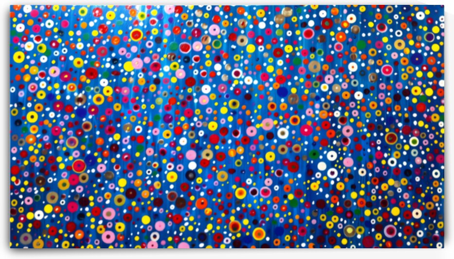 Cosmic Confetti – Vibrant Abstract Art Print by Savage Art Prints