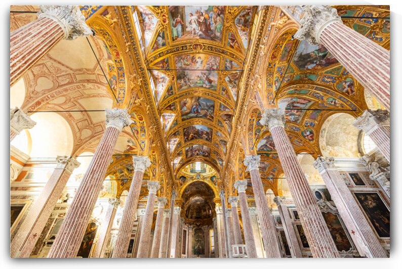 Genova Italy   Annunziatas Church   Basilica della Santissima  by Paolo Modena