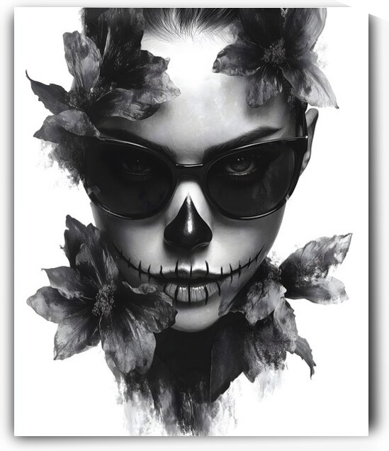 El Arte de Matar – The Art of the Kill Sugar Skull Art Print by Savage Art Prints
