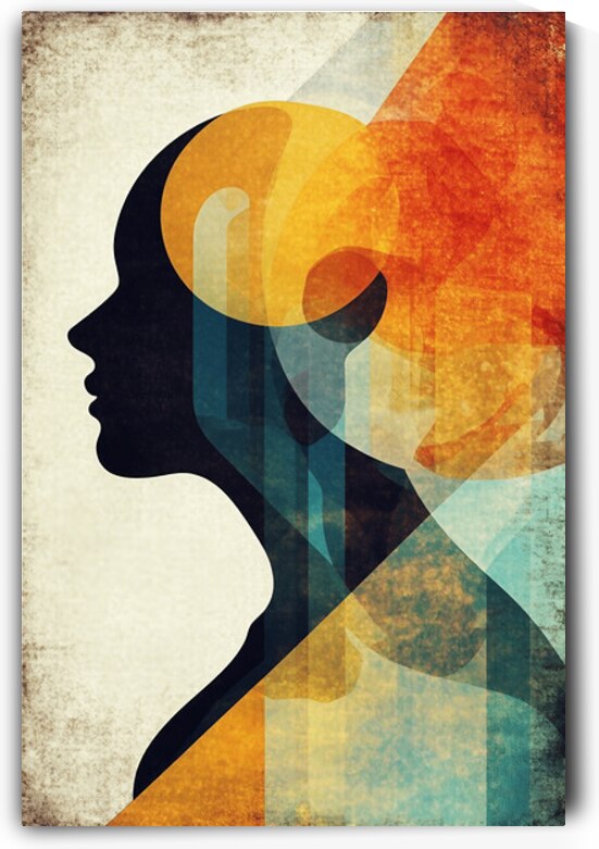 Flow Of Mind: Dance Of Thoughts | Limited Edition | Personalizable by AtooArt