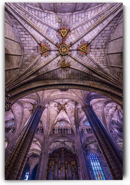 Cathedrals Heavenly Vaults by Geoffrey Prior