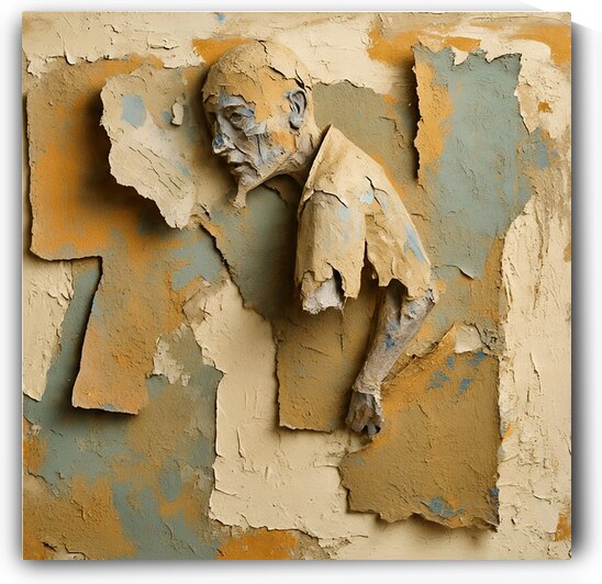 Layers of Time and Frayed Identity | Limited Edition | Personalizable by AtooArt