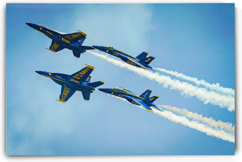 Blue Angels Pensacola Beach 2025-9 by Gregory Allen