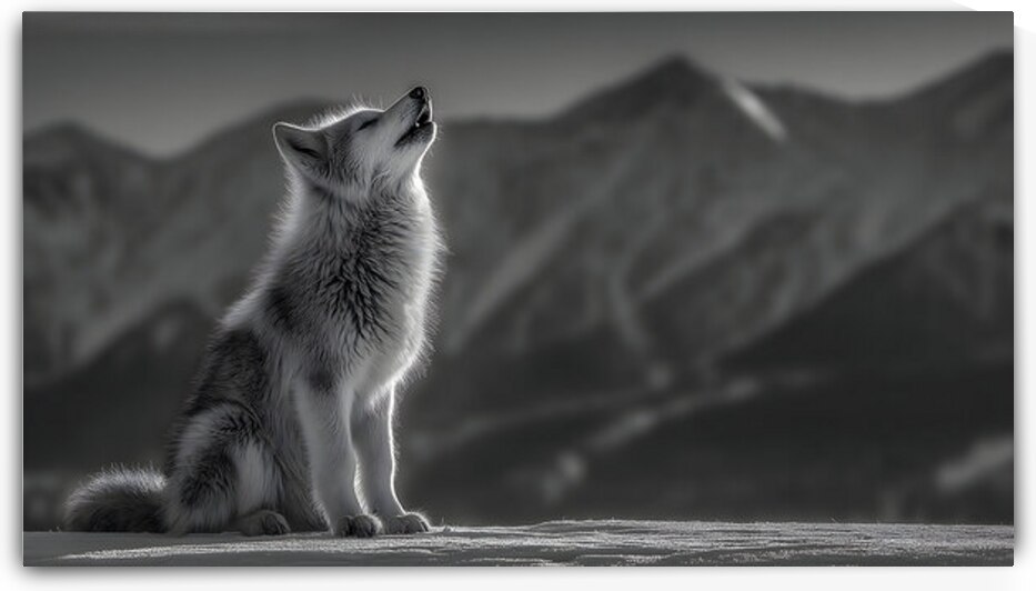 Running Companion – Wildlife Motion Art Print by Savage Art Prints