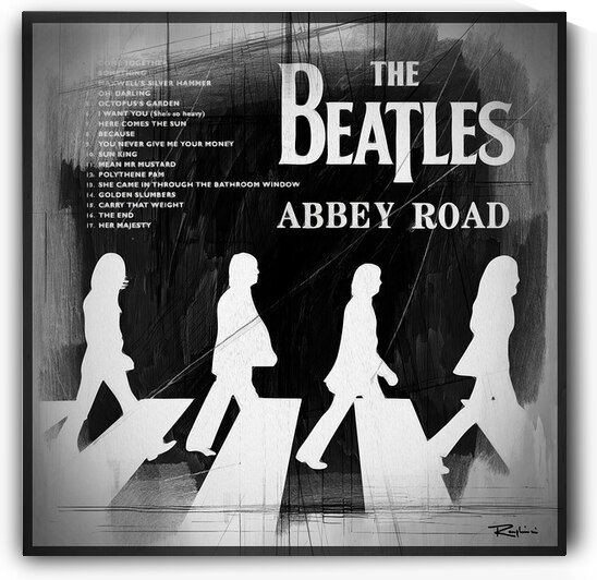Beatles Abbey Road by Robert Dauphinais