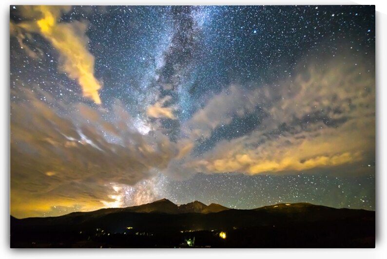 Longs Peak Milky Way Wings by Bo Insogna