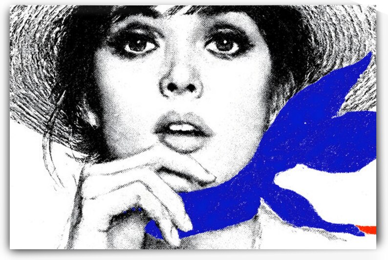 Pop Silence – Pop Art Portrait Art Print by Savage Art Prints