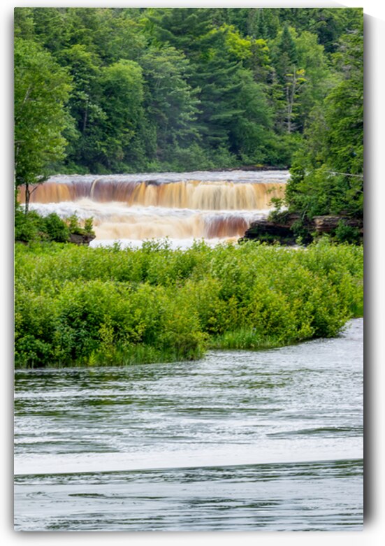 Tahquamenon Falls After Rain by Jennifer White