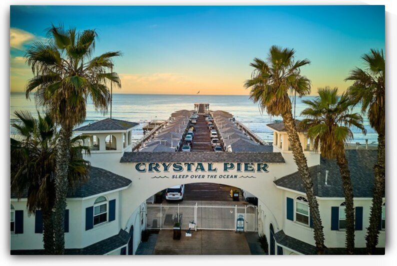 Crystal Pier Hotel Sunrise in San Diego by Ryan Cameron