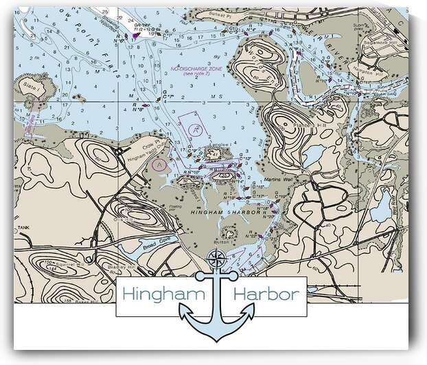 Hingham Harbor by JANIce