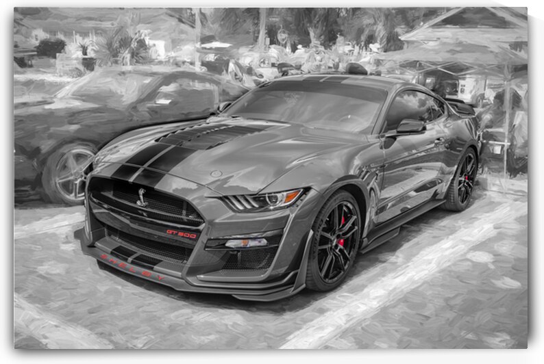 2024 Red Ford Mustang Shelby GT500 X100 1 by Rich Franco