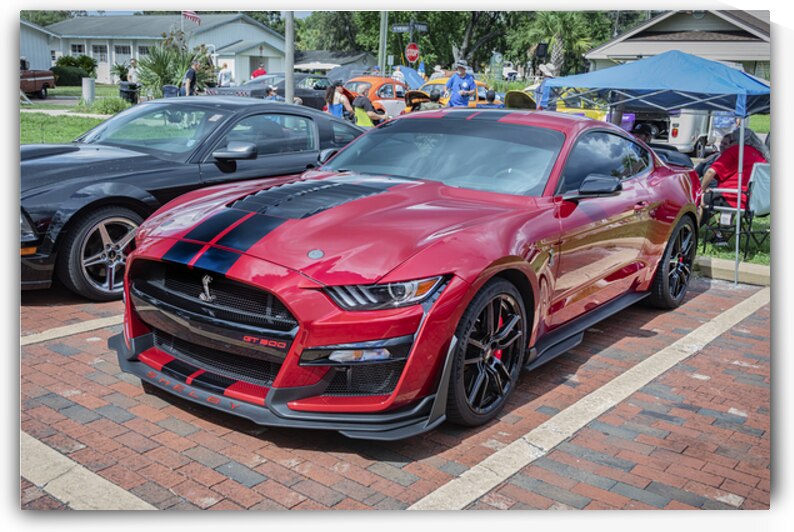 2024 Red Ford Mustang Shelby GT500 X100 2 by Rich Franco