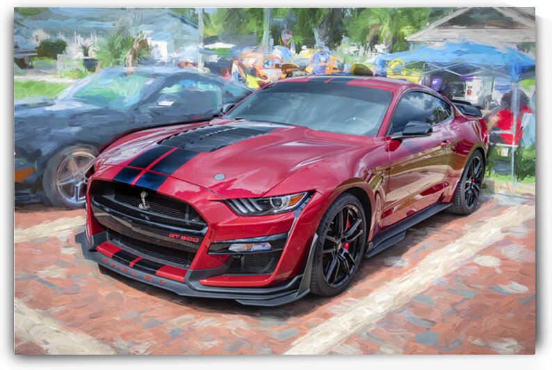 2024 Red Ford Mustang Shelby GT500 X100 6 by Rich Franco