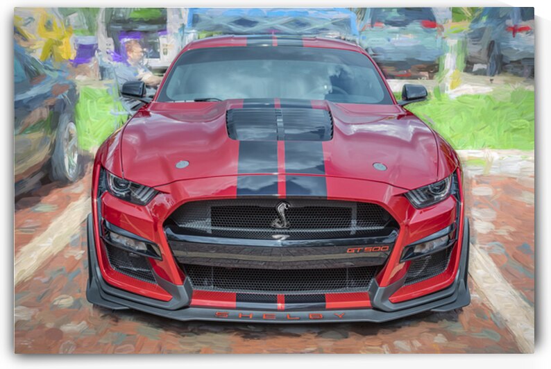 2024 Red Ford Mustang Shelby GT500 X100 8 by Rich Franco