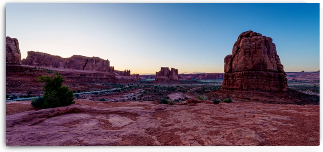 Park Avenue After Sunset Pano by Jennifer White