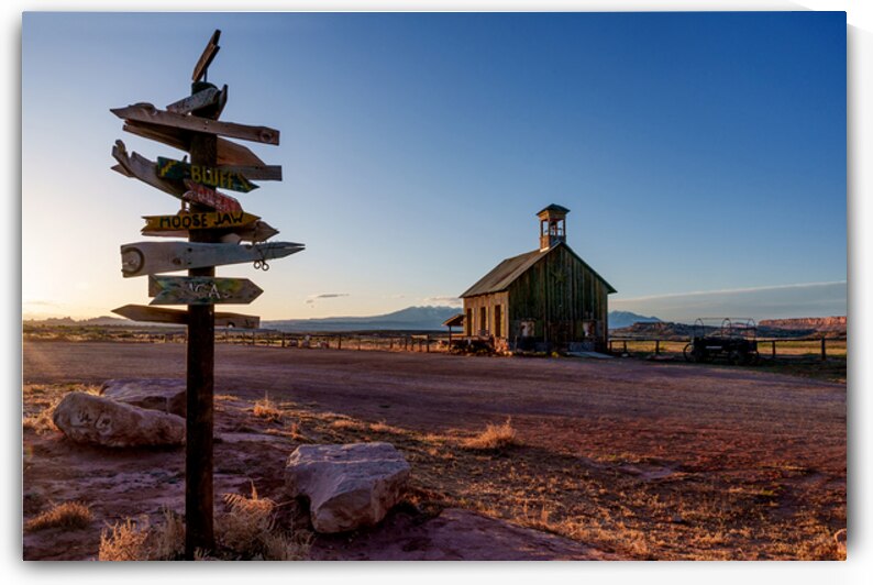 Moab Morning Light With History by Jennifer White