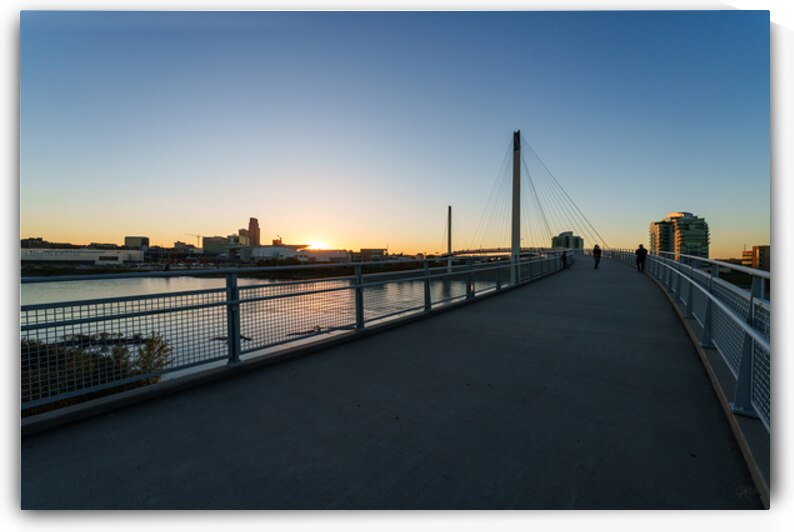 Connecting Nebraska And Iowa by Jennifer White