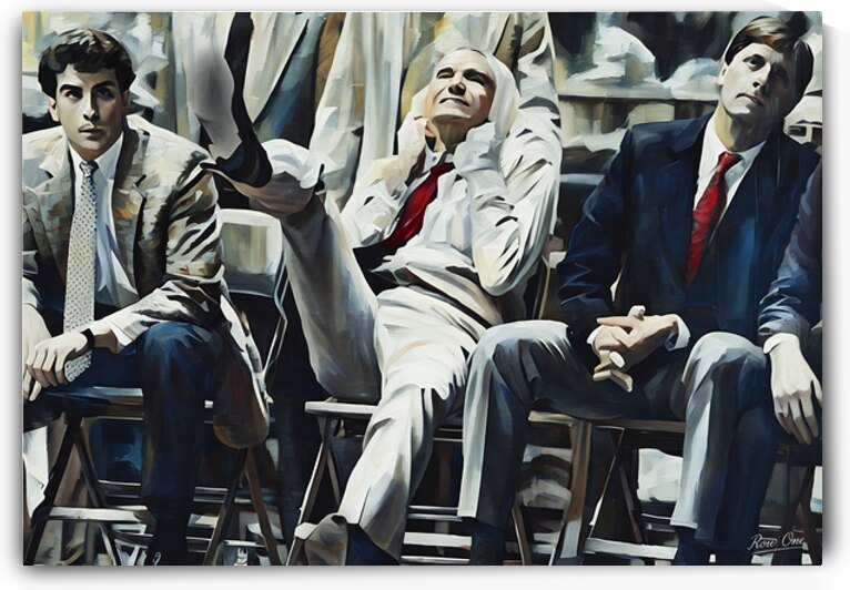 Wimp Sanderson Alabama Basketball Sideline Art by Row One Brand