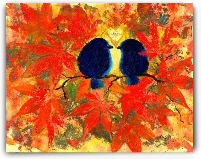Love is in the Maple tree by Karen Kaspar