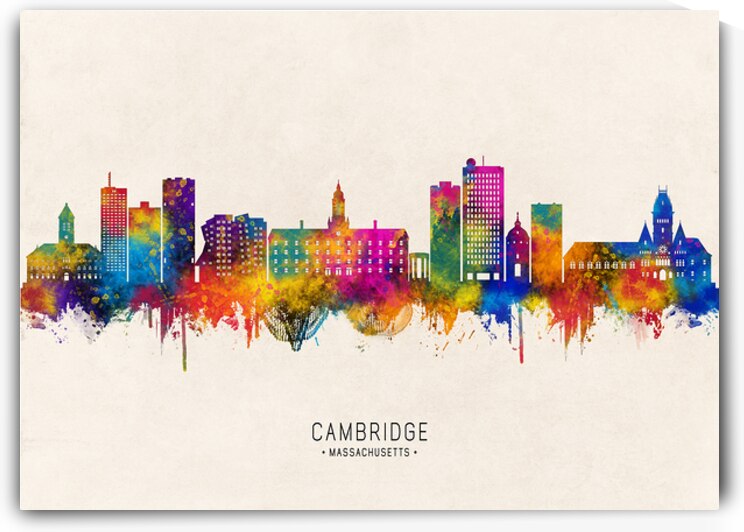Cambridge USA Skyline Beige by Towseef Dar