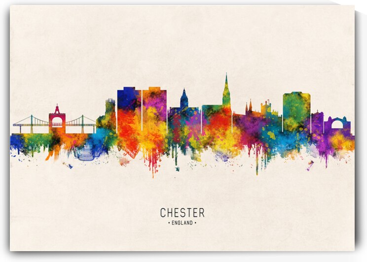 Chester England Skyline Beige by Towseef Dar