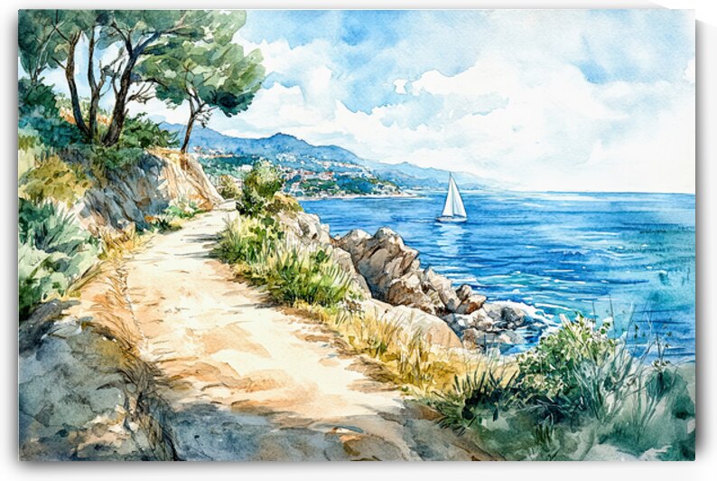 Cliffside Coastal Path   GIA2501 0516 ILU. by JordiCarrio