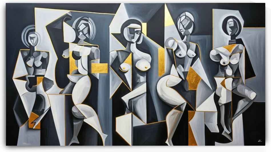 Divided Aesthetics: Reflections of Duality | Limited Edition | Personalizable by AtooArt