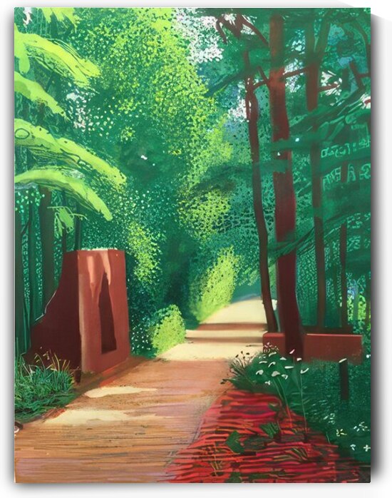 David Hockney  by AmericanPainters