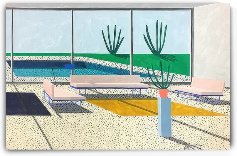 David Hockney  by AmericanPainters