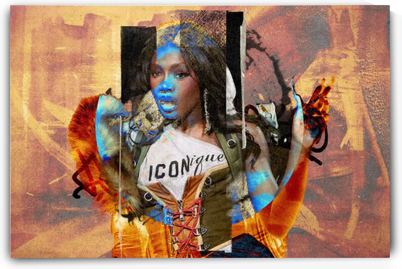 Doechii storms abstract by Trinara