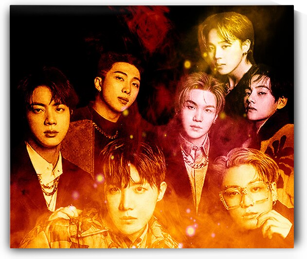 BTS lighting smoke by Trinara