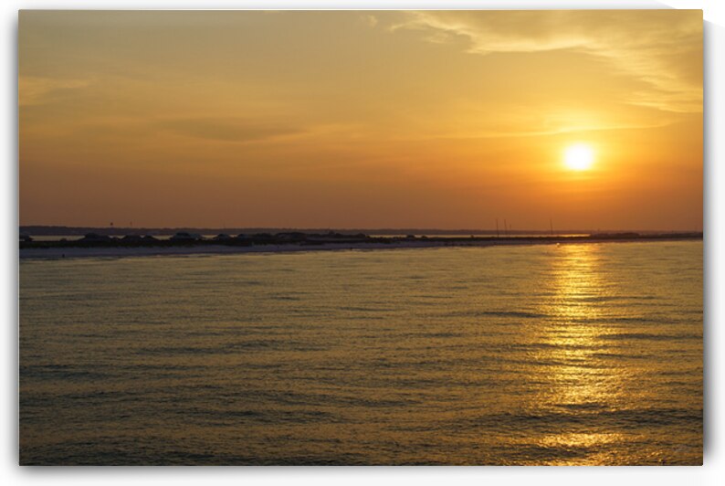 Navarre Beach Golden Awakening by Jennifer White