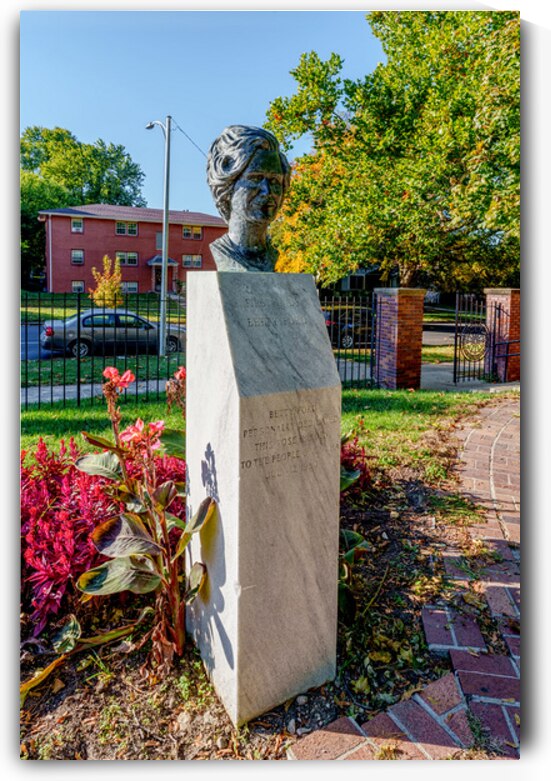 Betty Ford Bust Statue by Jennifer White
