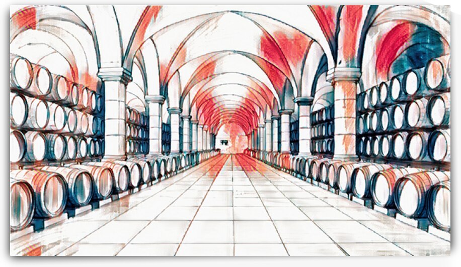 Barrel Cellar Perspective   GIA2501 0566 ILU by JordiCarrio