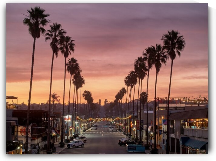Newport Ave Golden Sunrise by Ryan Cameron