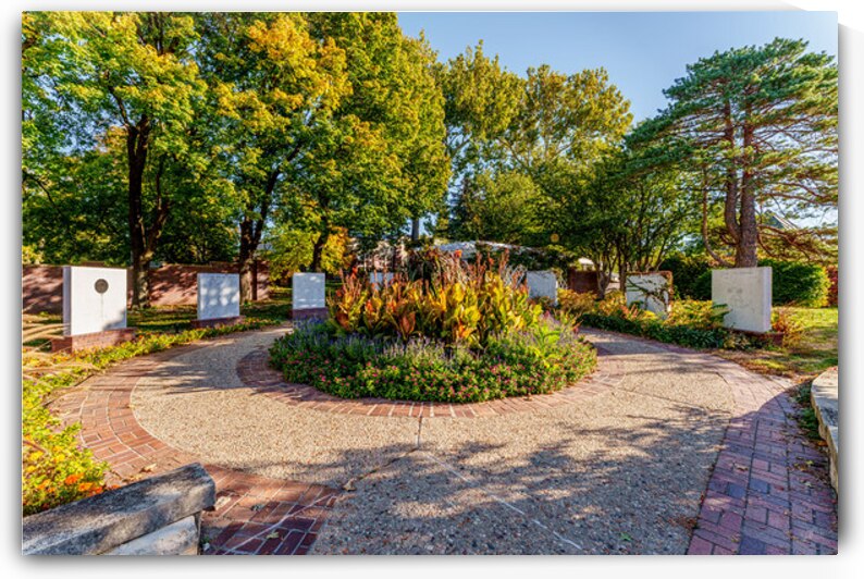 Autumn At Ford Rose Garden by Jennifer White