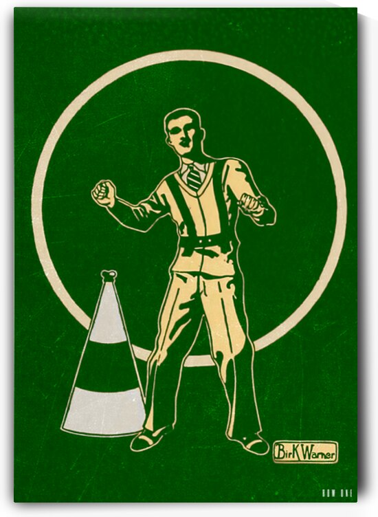 Ohio Bobcats Cheerleader Art by Row One Brand