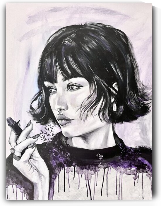 Amethyst Reverie by Sylvia Cohen Fine Art