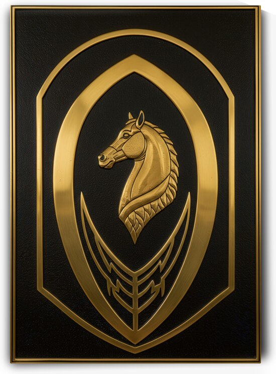 The Stallion of the Arcadian Line by Sumer Paintings