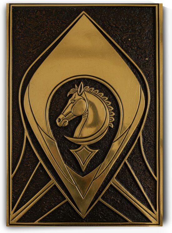 The Adamant Stallion by Sumer Paintings