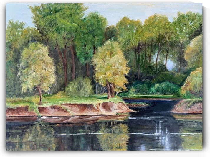 Automn reflexion by JC Lussier