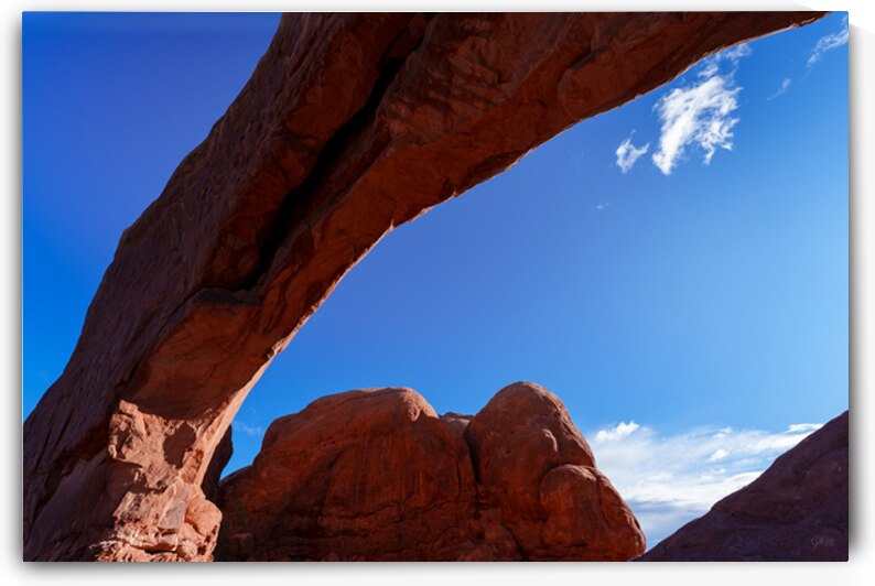 Looking Up The South Window Arch by Jennifer White