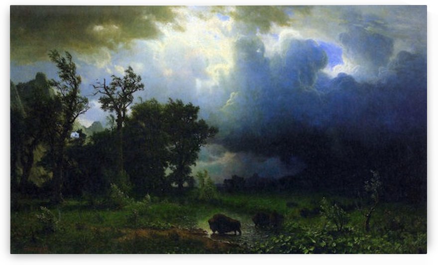 Before the Storm by Bierstadt