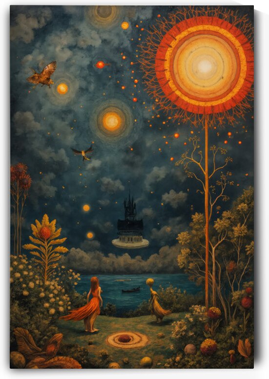 Distant Galaxy  by Aniima Illussiya