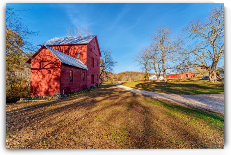 Along Side Of Topaz Mill by Jennifer White
