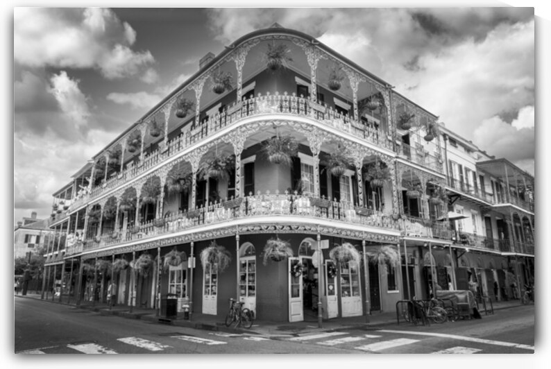 The LaBranche House in Royal Street New Orleans Louisiana by DELPHIMAGES