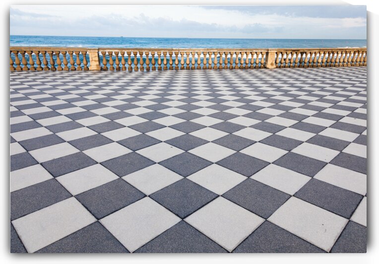 Livorno Italy. Famous Mascagni Terrace   Terrazza Mascagni   wi by Paolo Modena