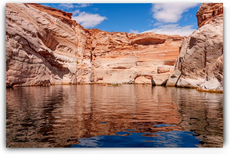 Kayakers In Antelope Canyon by Jennifer White