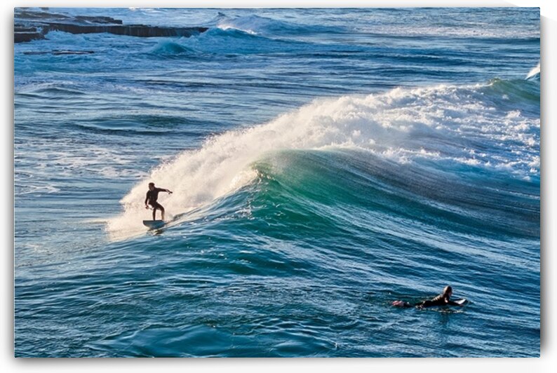 Surfers Coming And Going by Ryan Cameron