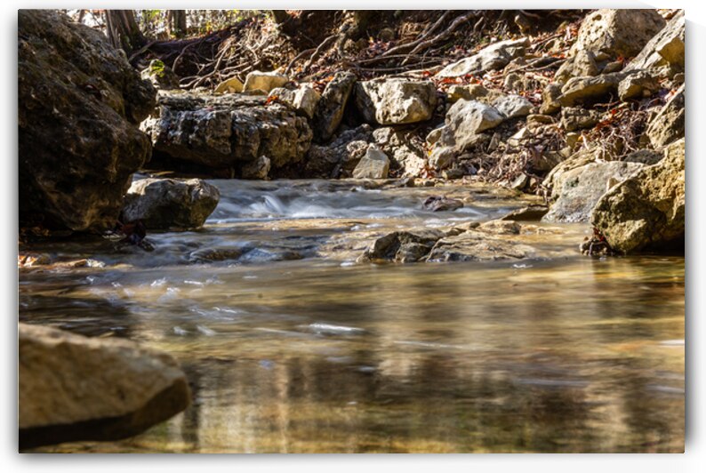 Mini Waterfalls Along An Ozark Creek by Jennifer White